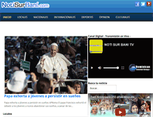 Tablet Screenshot of notisurbani.com